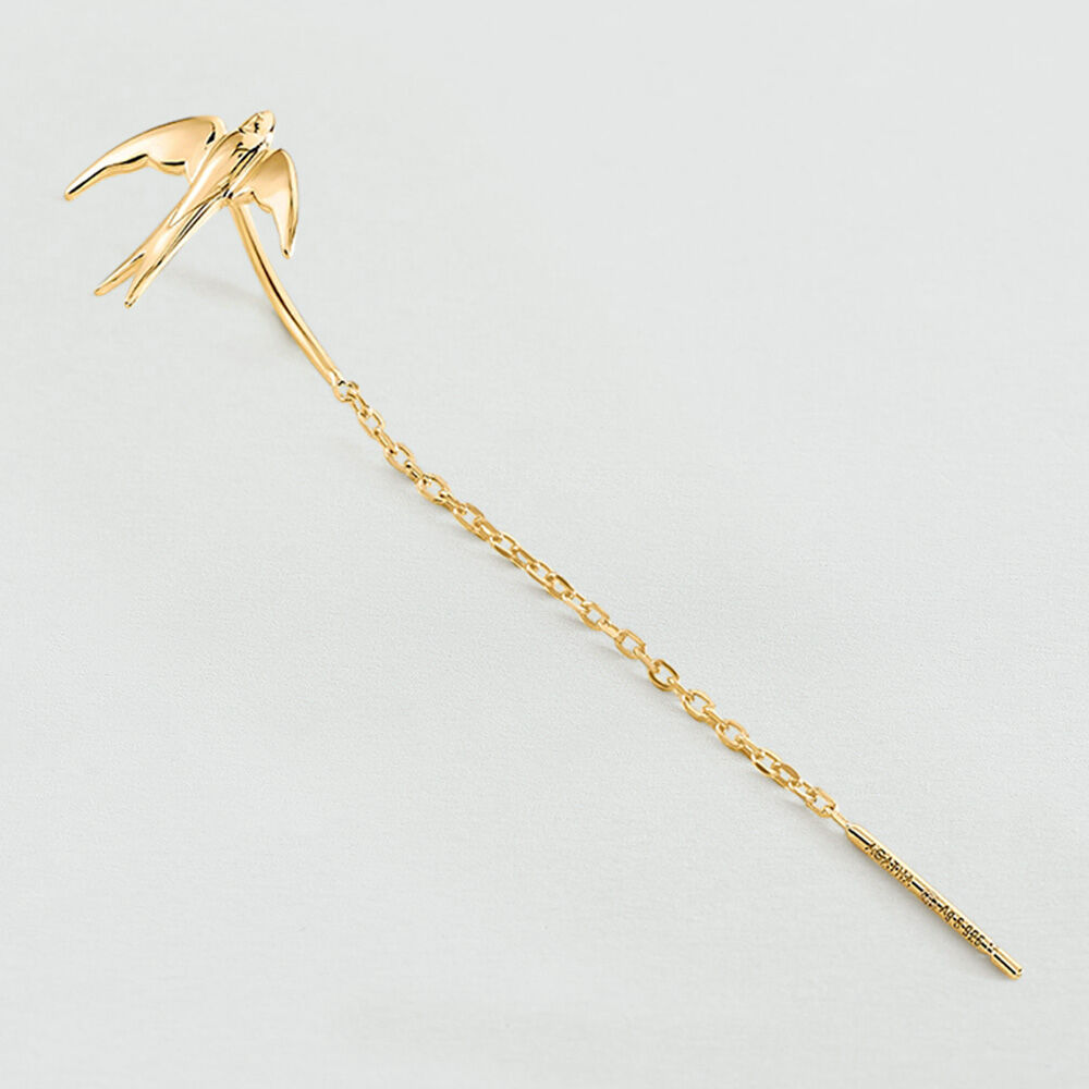 Boucles d'oreilles puces PULLTHROUGH MIX & MATCH - Dor&eacute; - Boucles d'oreilles puces  | Agatha