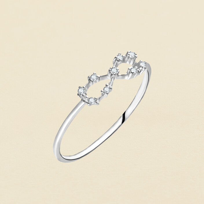 Bague fine ETERNITY - Argenté - Bagues  | Agatha