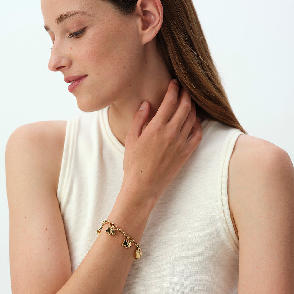 Bracelet souple PONT DES ARTS - Doré - Bracelets souples  | Agatha