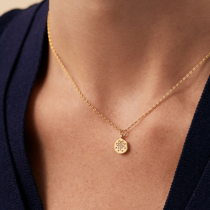 Collier ras du cou GOLDEN - Cristal / Doré - Colliers  | Agatha