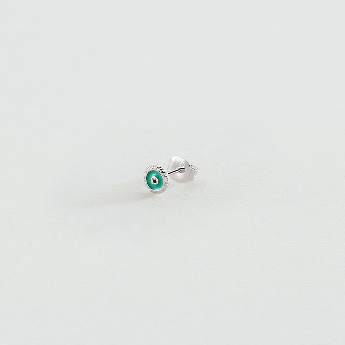 Piercing puce MIX& MATCH - Bleu / Argenté - Piercings  | Agatha