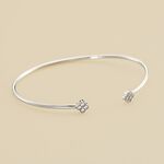 Jonc BELOVED - Cristal / Argenté - Bracelets  | Agatha