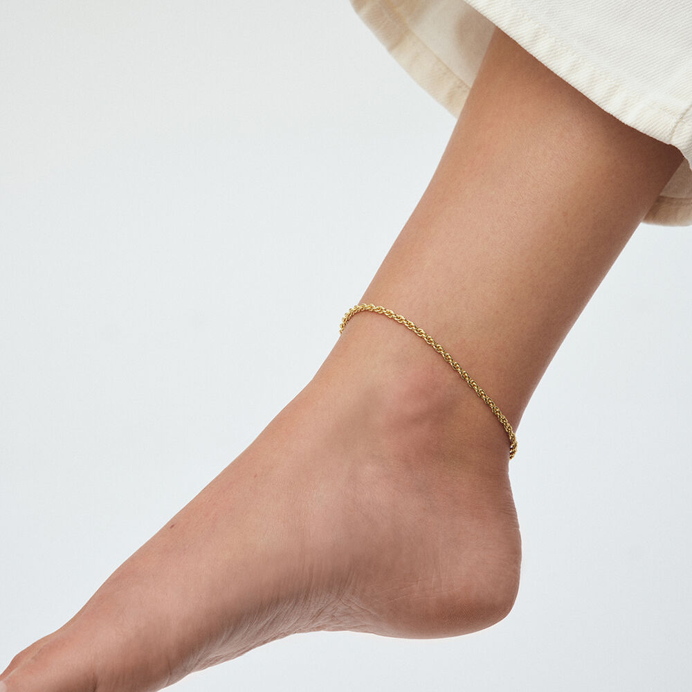 Cha&icirc;ne de cheville TALITOR - Dor&eacute; - Cha&icirc;nes de cheville  | Agatha