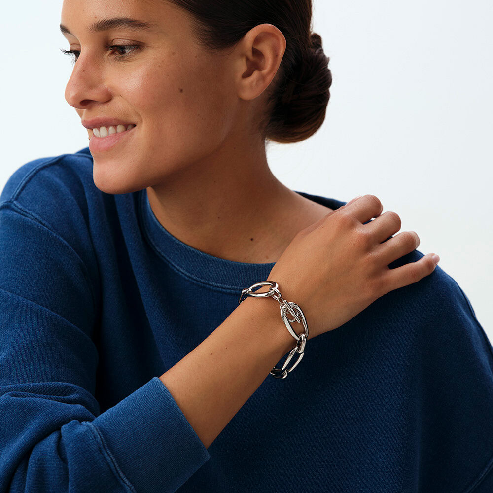 Bracelet souple ABBESSES - Argent&eacute; - Bracelets souples  | Agatha