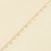 Bracelet souple LUNITAS - Cristal / Doré - Bracelets  | Agatha