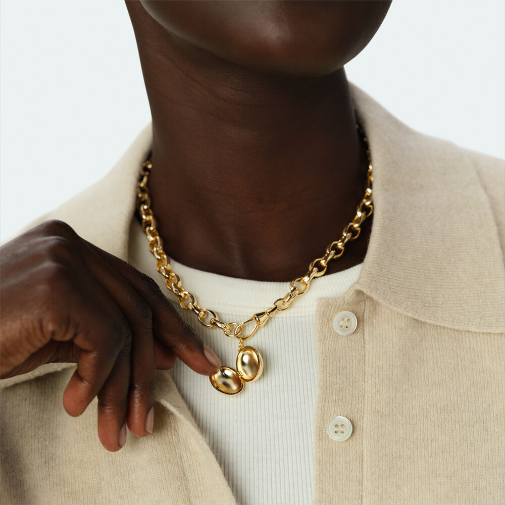 Pendentif M&Eacute;DAILLON STRI&Eacute; - Dor&eacute; - Nouveaut&eacute;s  | Agatha