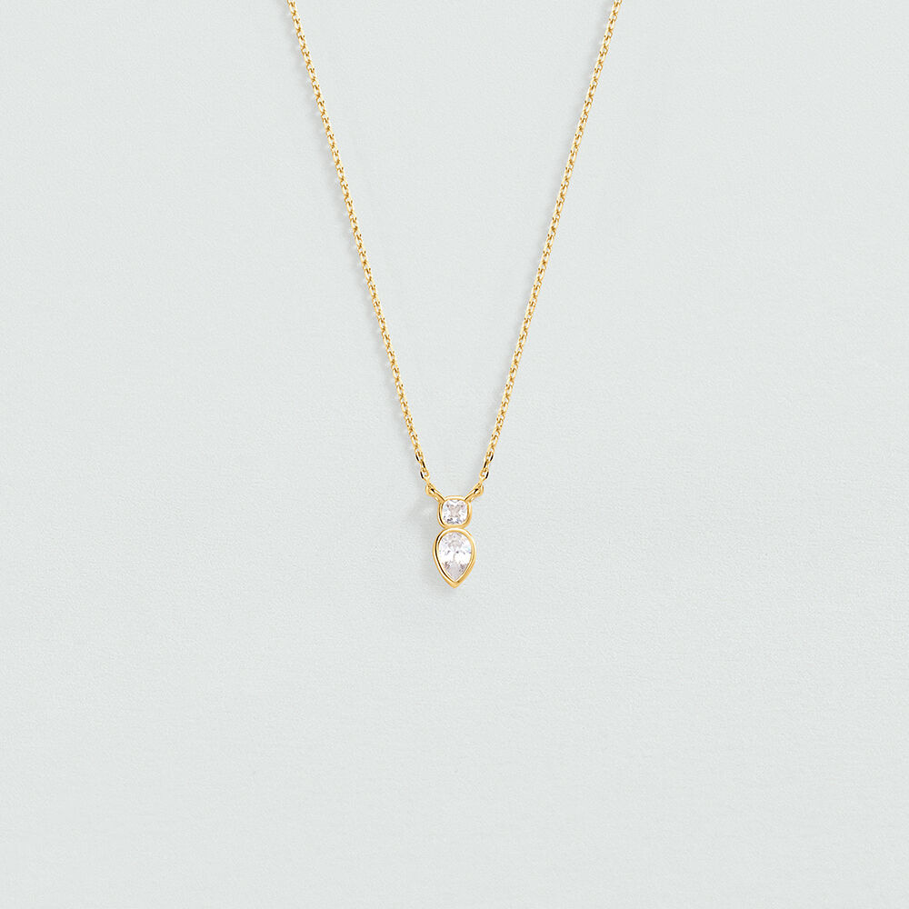 Collier ras du cou CANDY - Cristal / Dor&eacute; - Colliers ras du cou  | Agatha