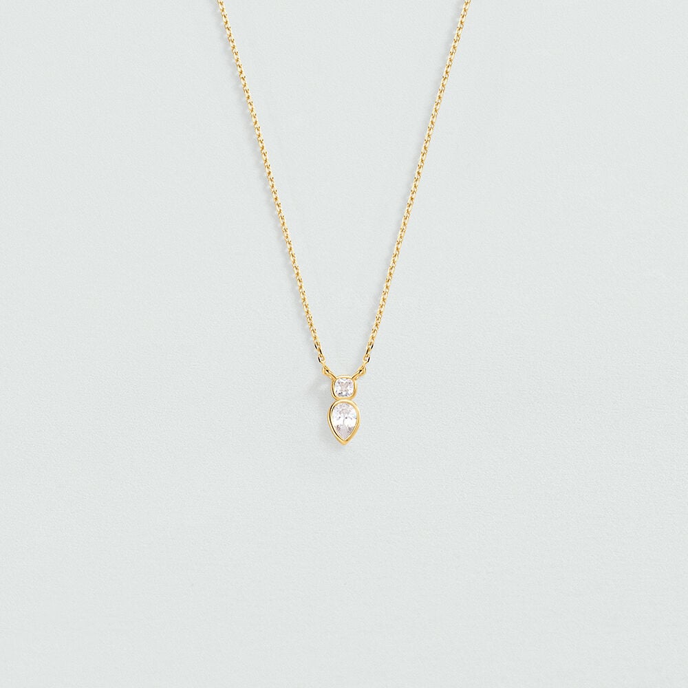 Collier ras du cou CANDY - Cristal / Doré - Colliers ras du cou  | Agatha
