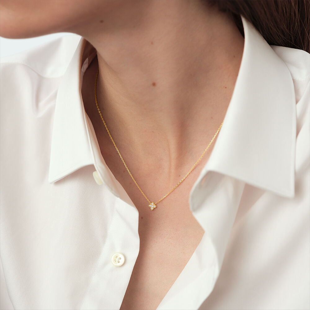 Collier ras du cou BELOVED - Cristal / Dor&eacute; - Colliers ras du cou  | Agatha