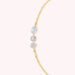 Bracelet souple PETILLE - Cristal / Doré - Bracelets  | Agatha