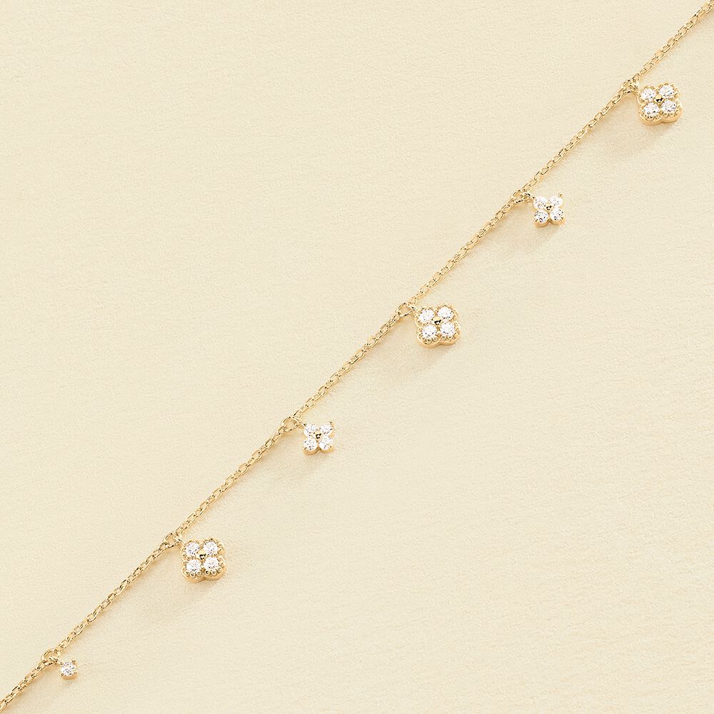 Bracelet souple BELOVED - Cristal / Doré - Bracelets  | Agatha