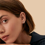 Piercing puce SNAKY - Cristal / Argenté - Piercings  | Agatha