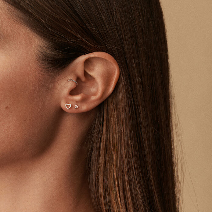 Piercing puce CORAZON - Argenté - Piercings  | Agatha