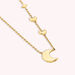 Collier mi-long LUNAISON - Doré - Colliers  | Agatha