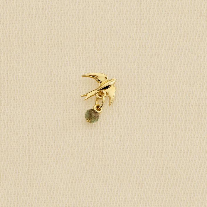 Piercing puce MIX& MATCH - Bleu / Doré - Piercings  | Agatha