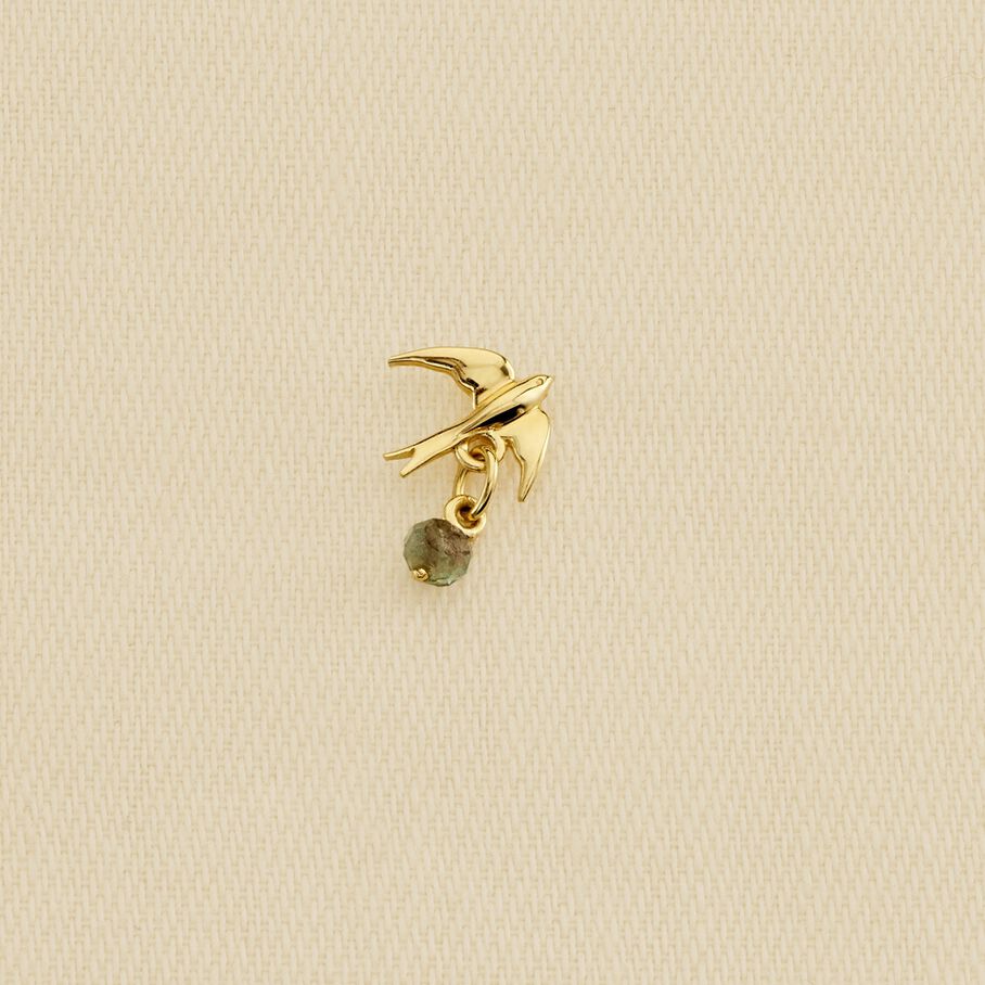 Piercing puce MIX& MATCH - Bleu / Doré - Piercings  | Agatha