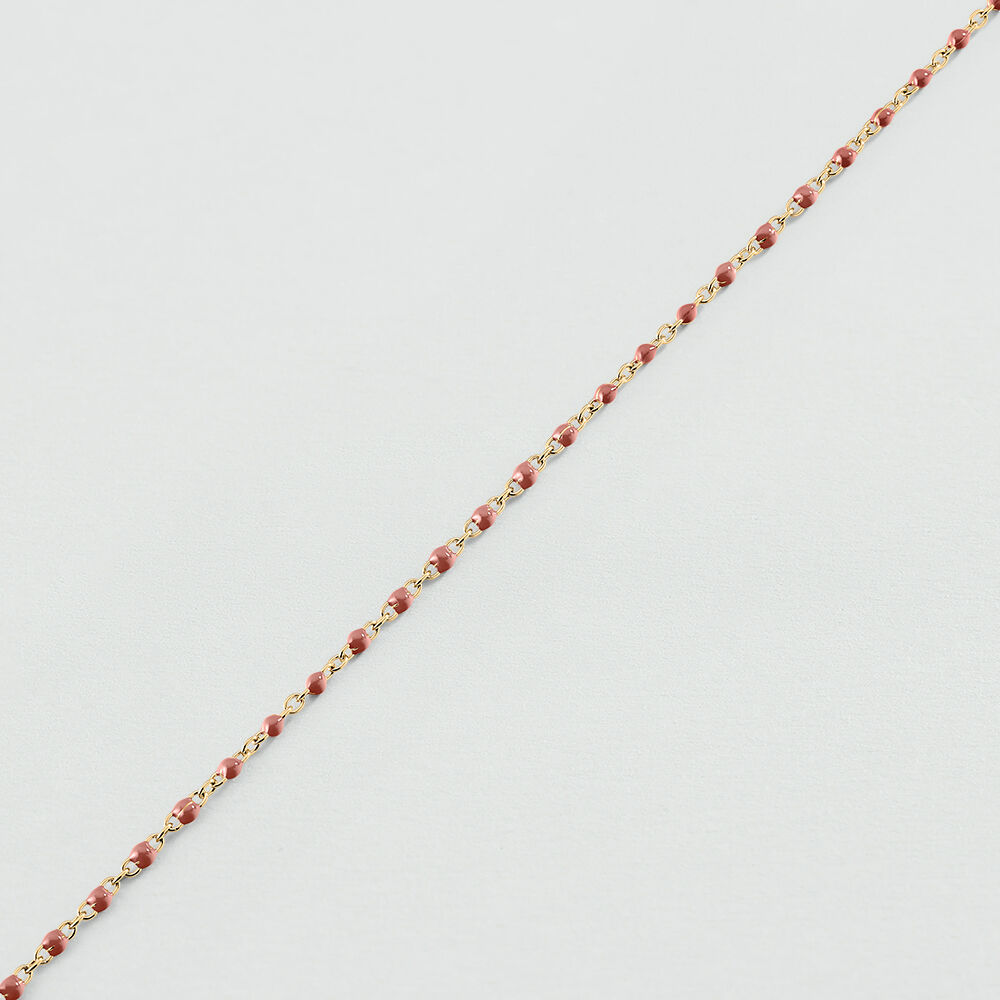 Bracelet souple SMARTY - Corail / Dor&eacute; - Bracelets souples  | Agatha