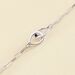Bracelet souple GEMINI - Cristal / Argenté - Bracelets  | Agatha