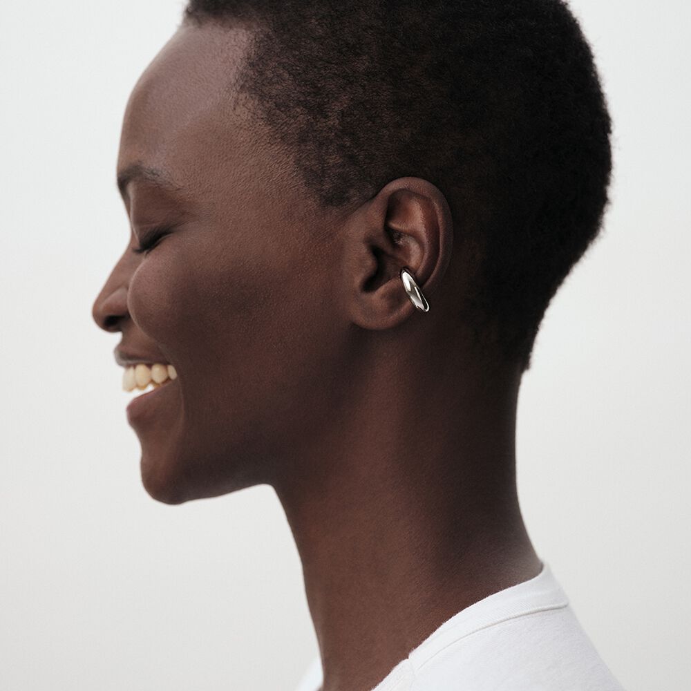 Piercing ear cuff LEO - Argenté - Bijoux sans pierre  | Agatha