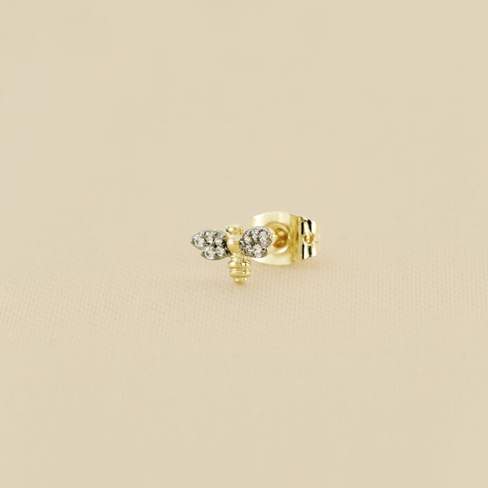 Piercing puce TINY - Doré / Gun - Piercings  | Agatha