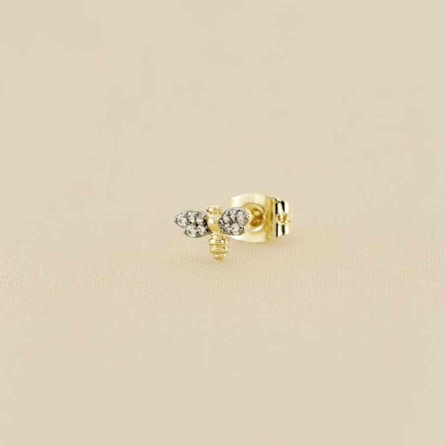 Piercing puce TINY - Doré / Gun - Piercings  | Agatha