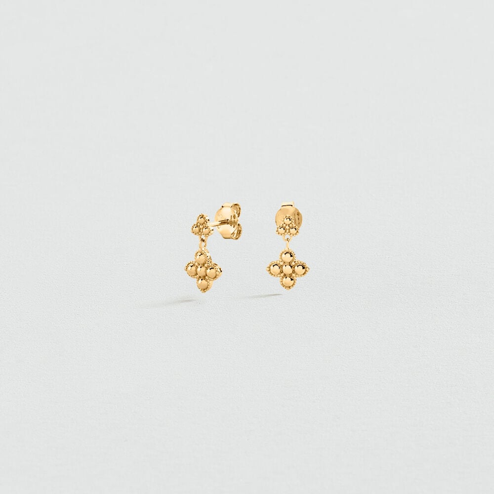 Boucles d'oreilles pendantes BELOVED - Dor&eacute; - Boucles d'oreilles pendantes  | Agatha