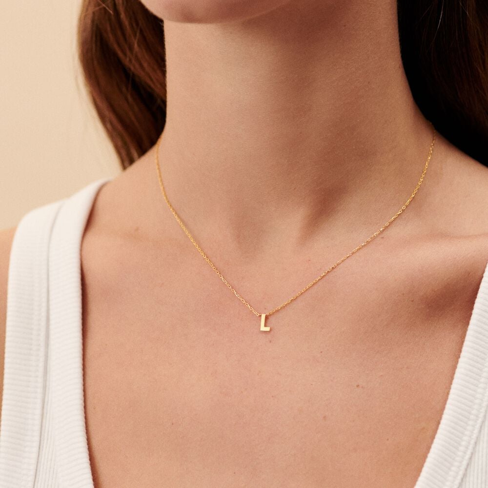 Collier ras du cou ABC - Doré - Colliers fantaisie  | Agatha