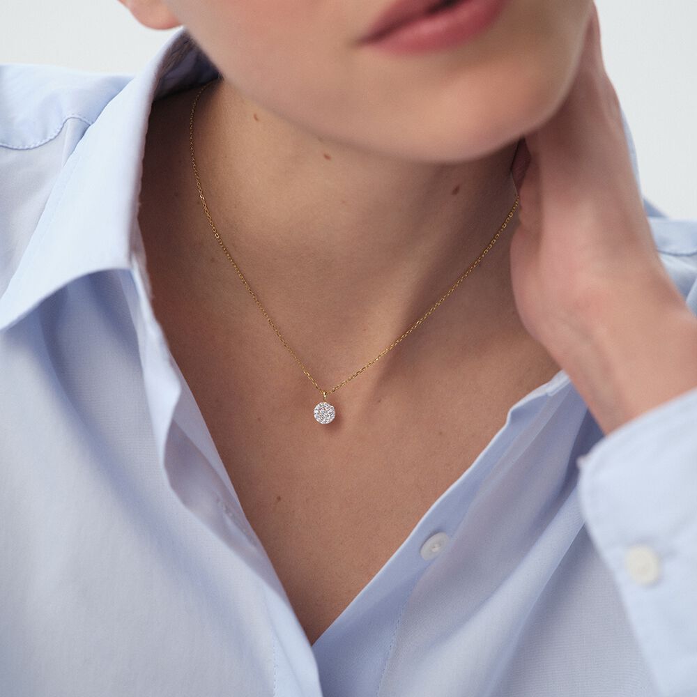 Collier ras du cou CRYSTAL - Cristal / Dor&eacute; - Colliers fantaisie  | Agatha