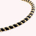 Collier ras du cou SESHA - Noir / Doré - Colliers  | Agatha
