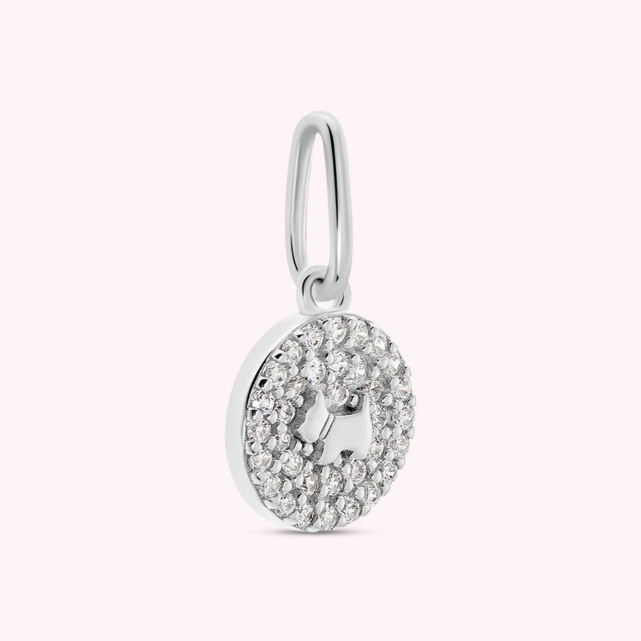 Pendentif SCOTROND - Cristal / Argenté - Bijoux  | Agatha