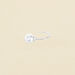 Piercing créole PEARLS - Perle / Argenté - Piercings  | Agatha