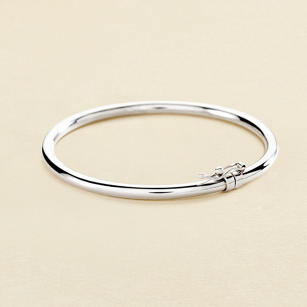 Jonc LISA - Argenté - Bracelets  | Agatha