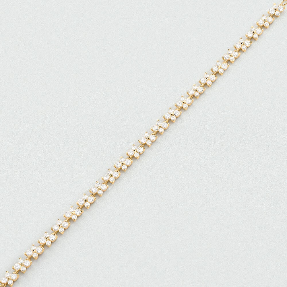 Bracelet souple BELOVED - Cristal / Doré - Bracelets souples  | Agatha