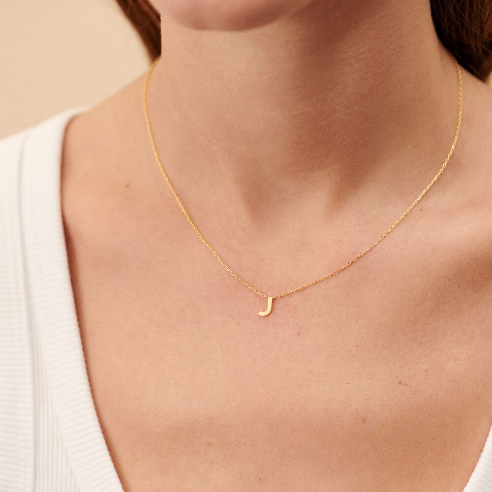 Collier ras du cou ABC - Doré - Colliers fantaisie  | Agatha
