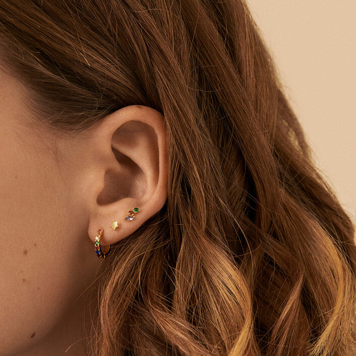 Piercing puce STARRY - Doré - Piercings  | Agatha