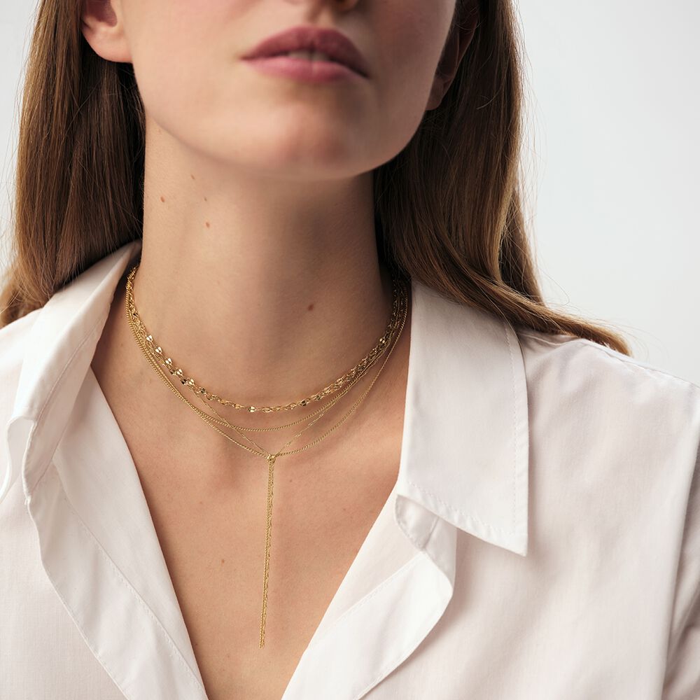 Collier mi-long NEBET - Doré - Colliers fantaisie  | Agatha
