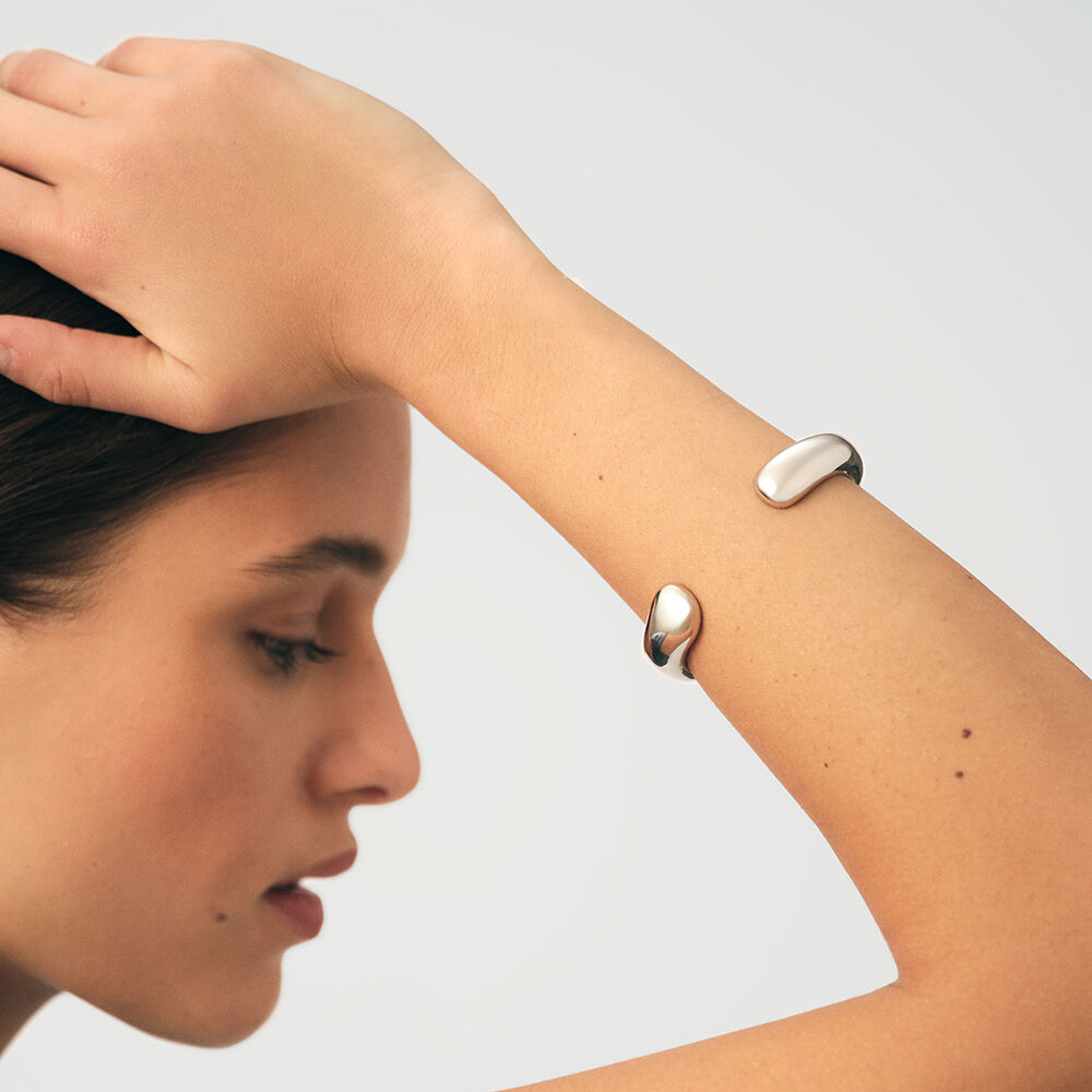 Jonc ODYSSEE - Argent&eacute; - Joncs  | Agatha