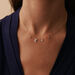 Collier ras du cou SARA - Argenté / Doré - Colliers  | Agatha