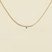 Collier ras du cou NEITH - Vert / Doré - Colliers  | Agatha