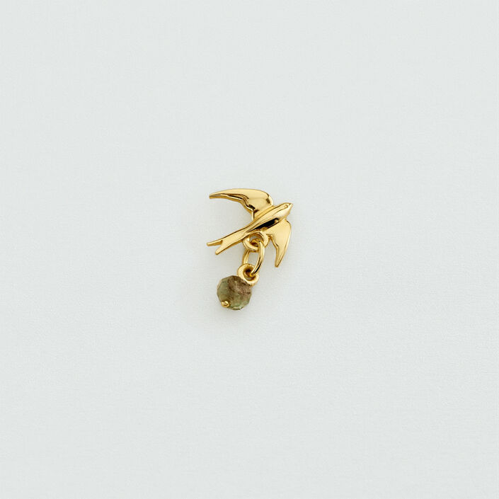 Piercing puce MIX& MATCH - Bleu / Doré - Piercings  | Agatha