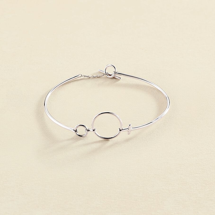 Jonc PHILRING - Argenté - Bracelets  | Agatha