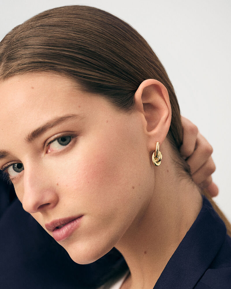 Créoles LOULOU - Doré - Boucles d'oreilles fantaisies  | Agatha Créoles LOULOU - Doré - Boucles d'oreilles fantaisies  | Agatha