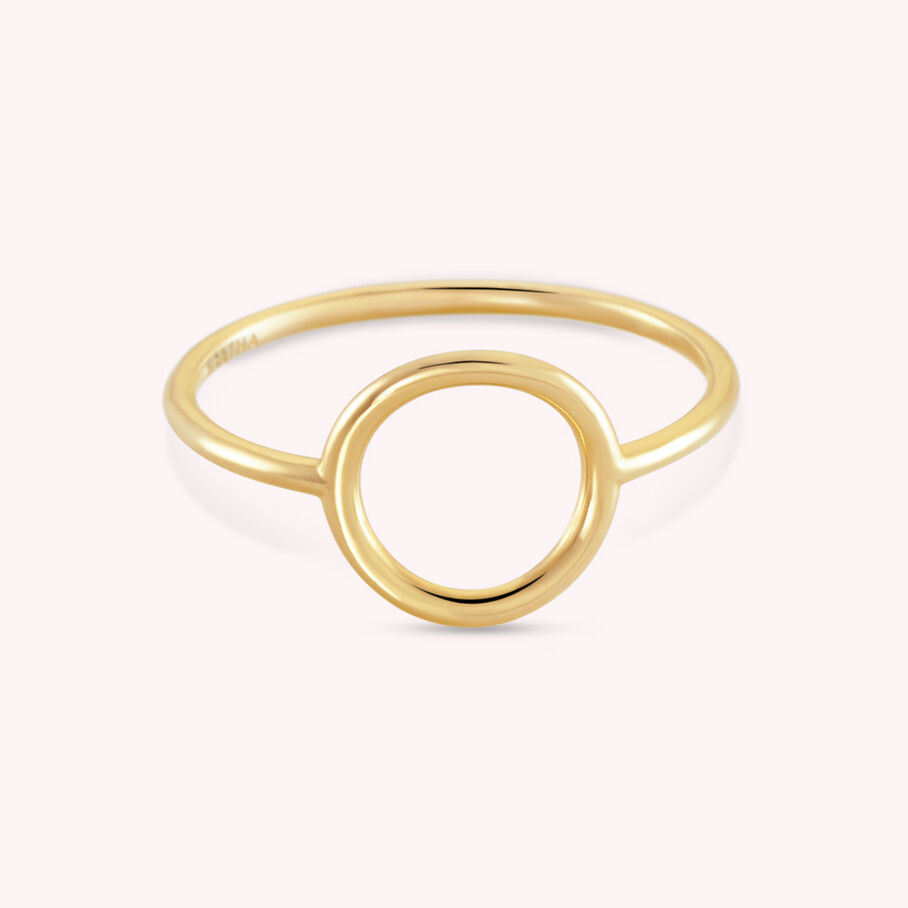 Bague fine PHILRING - Doré - Bagues  | Agatha