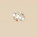 Piercing ear cuff DOBLE ARO - Argenté - Piercings  | Agatha