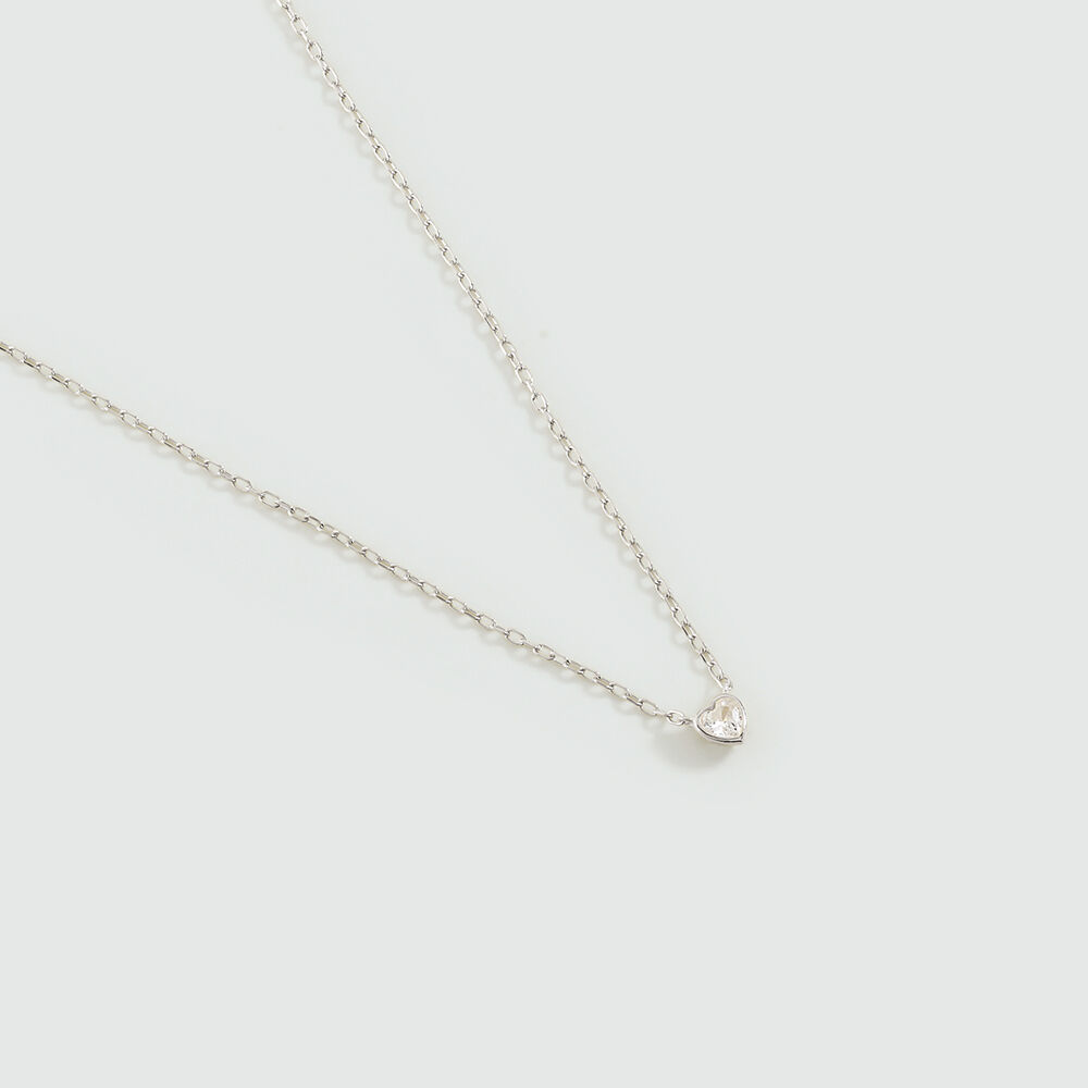 Collier ras du cou ADOREE - Cristal / Argent&eacute; - Colliers fantaisie  | Agatha
