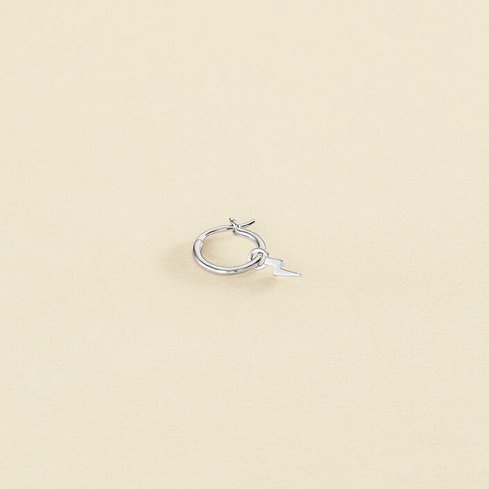 Piercing créole TONNERRE - Argenté - Piercings  | Agatha