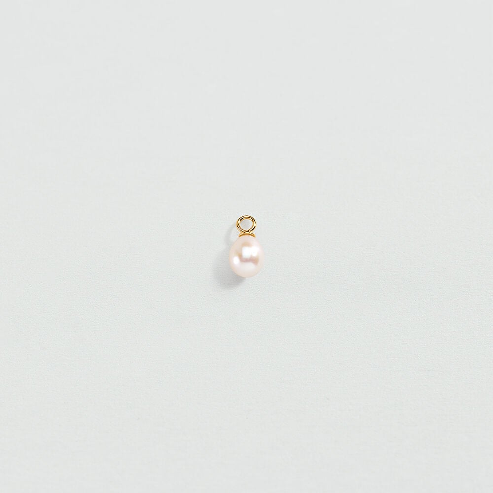 Pendentif PAMPILLE CR&Eacute;OLE PERLE - Perle / Dor&eacute; - Nouveaut&eacute;s  | Agatha