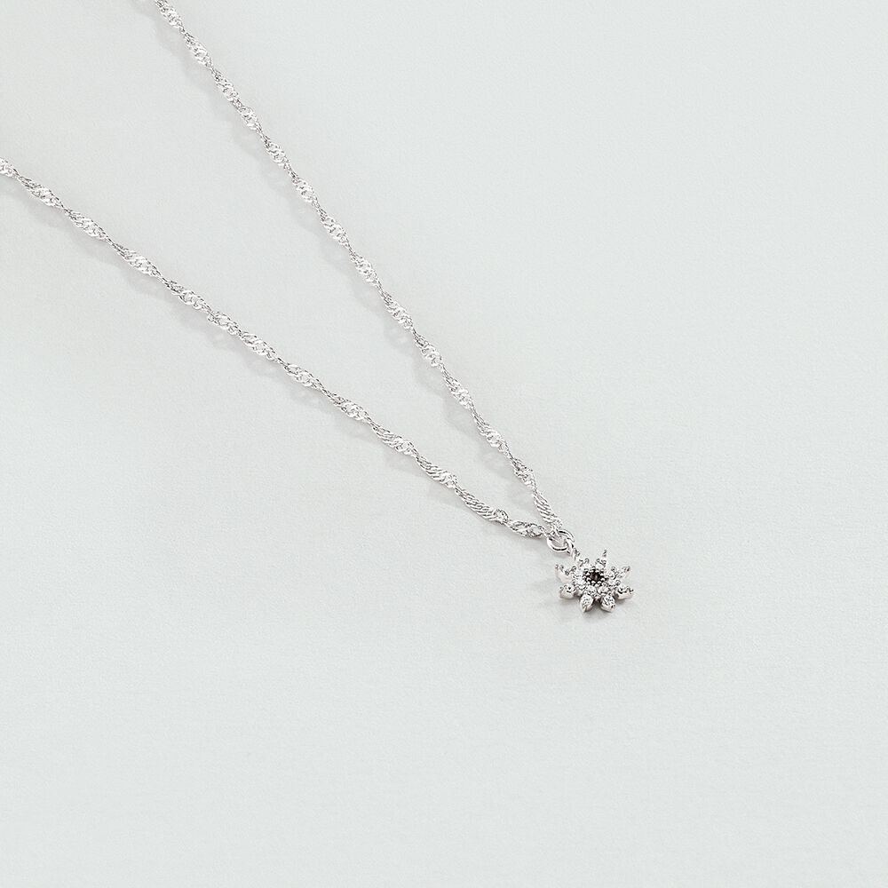 Collier ras du cou SPACEAG - Cristal / Argenté - Colliers fantaisie  | Agatha