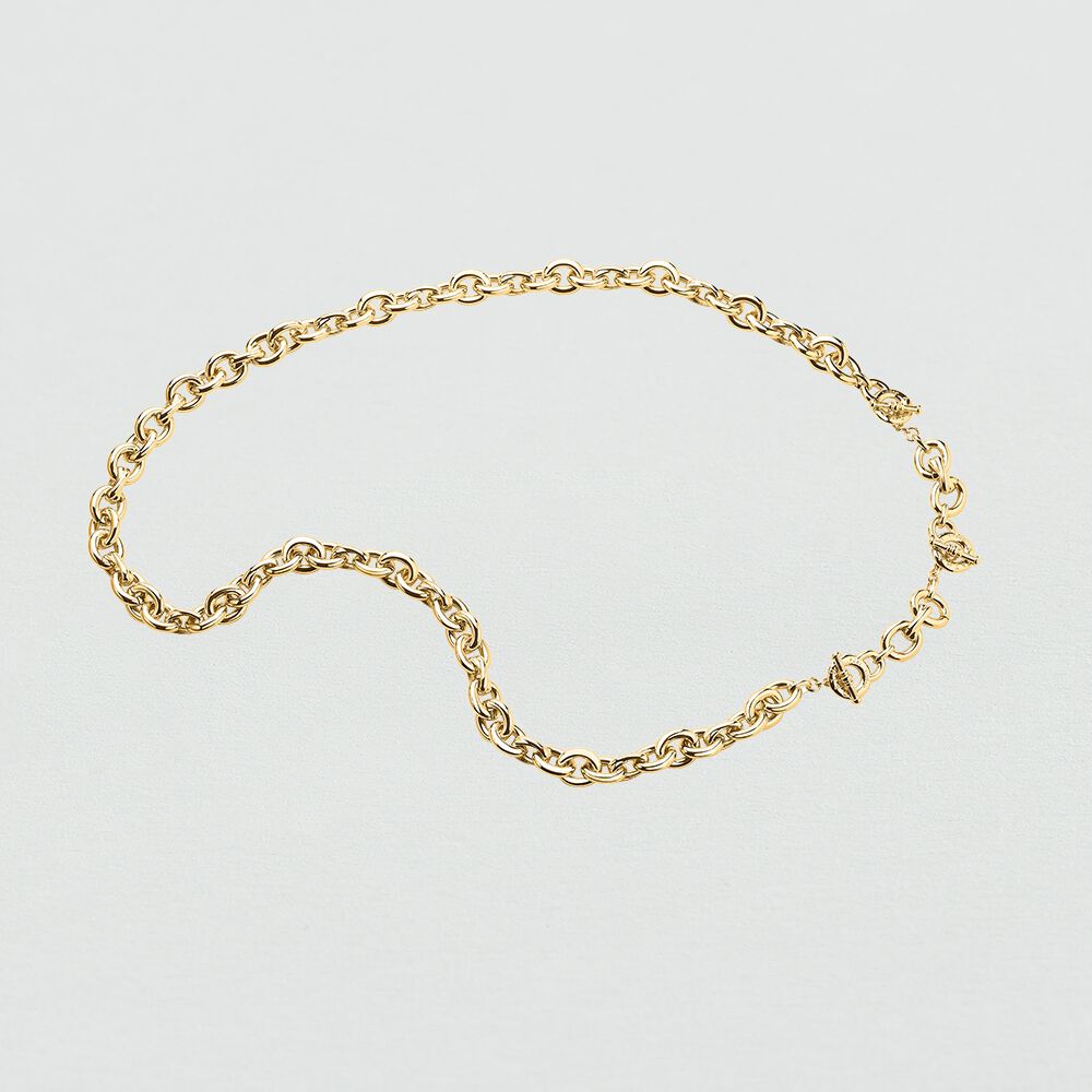 Sautoir XOXO - Dor&eacute; - Accessoires bijoux  | Agatha