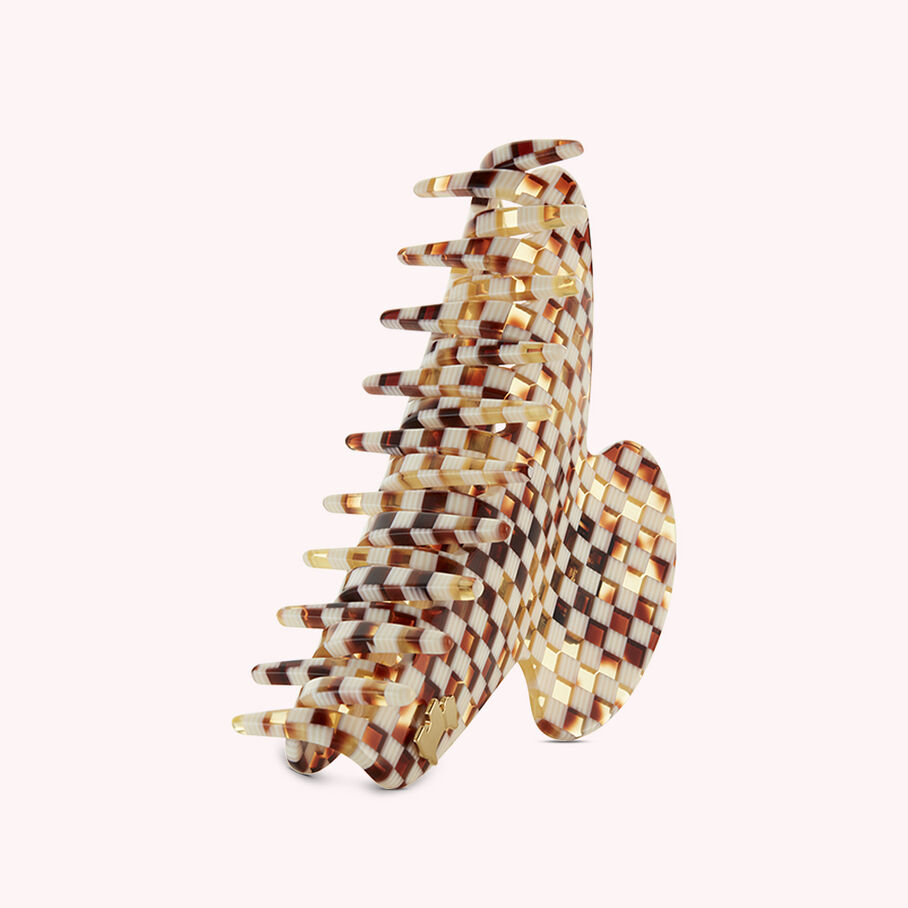 Accessoire cheveux DAMIER - Beige - Accessoires  | Agatha